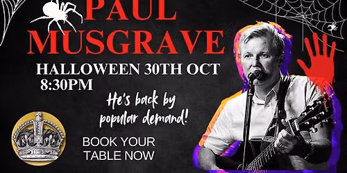 Halloween Night with Paul Musgrave @ The Crown Inn Stanwix