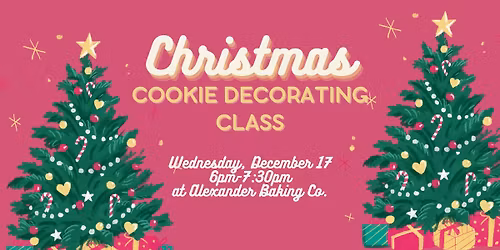 Christmas Cookie Decorating Class
