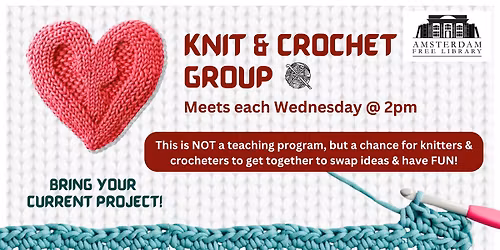 Knit and Crochet Group