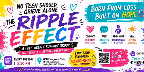 The Ripple Effect| For Teens Grieving Parent Loss