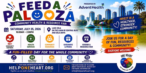 Feed-A-Palooza Orlando's Community Health & Resource Fair