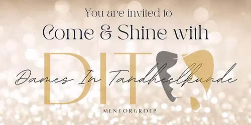 "Dames In Tandheelkunde": Be like Glitter-event