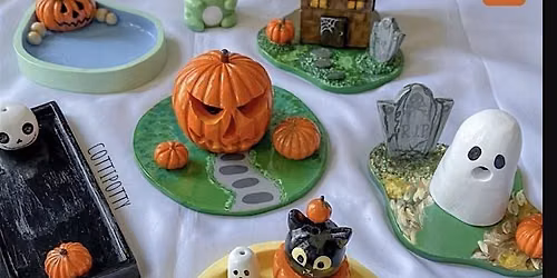 Halloween Trinket Tray Workshop