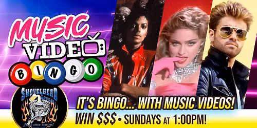 Brunch Bingo -Music Video Bingo
