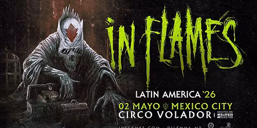 In Flames en Ciudad de M\u00e9xico 