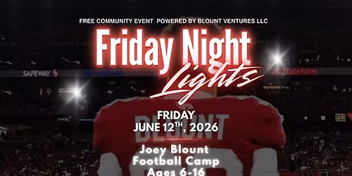 Friday Night Lights: Youth Football Camp