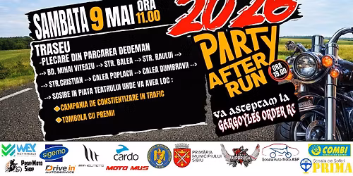 Open Season Run | Campanie de Constientizare in trafic | Party After Run
