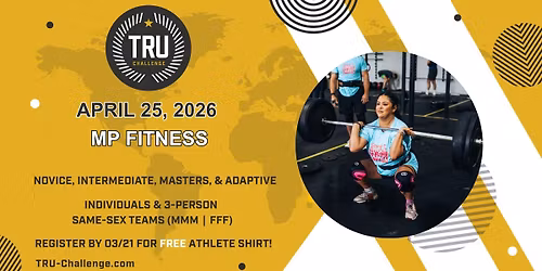 TRU Challenge (Formerly Festivus) Spring 2026