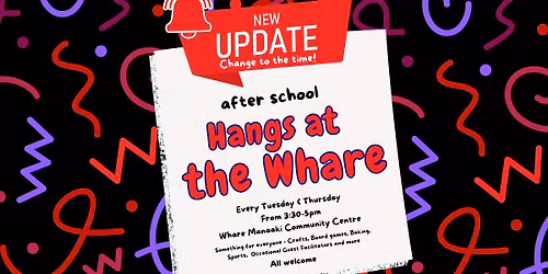 After School Hangs at the Whare