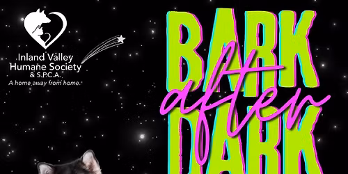 Bark after Dark featuring Happy Meower 