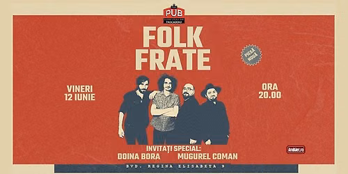 Folk, Frate! @ The Pub Universita\u021bii 