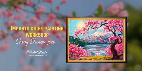 Impasto Palette Knife Painting - Desi Art Studio