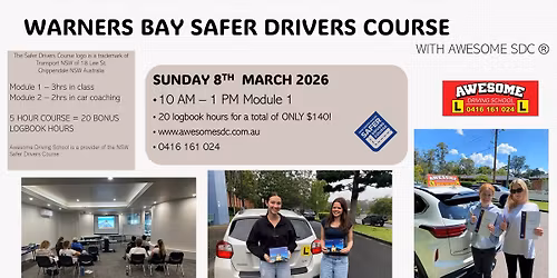 Warners Bay Safer Drivers Course
