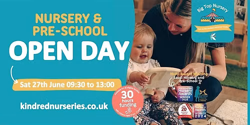 Big Top Waddesdon Day Nursery Open Day