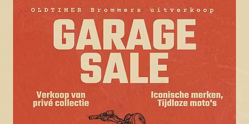 GARAGE SALE: Oldtimer motoren