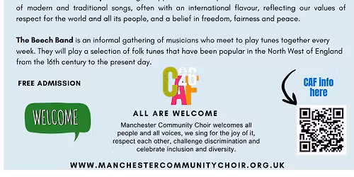 Manchester Community Choir with The Beech Band