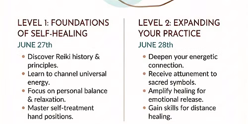 Reiki Training Level 2 in Hoboken