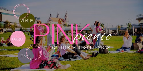 Pink Picnic | Balt\u0173 staltiesi\u0173 piknikas