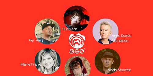 360\u00b0 -Anne Dorte Michelsen, Per Vers, Mads Mouritz, Marie Frank, Lasse Matthiessen, HunBj\u00f8rn \/Godset