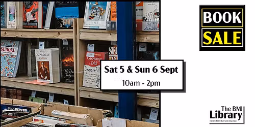 BMI Spring Book Sale