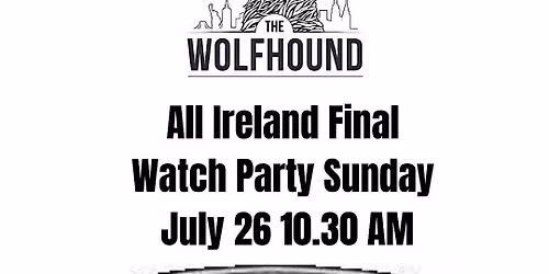 All Ireland Football Final Viewing party