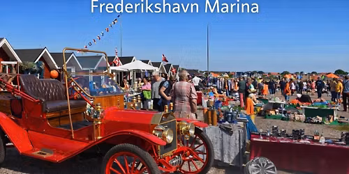 Veteranbiltr\u00e6f og loppemarked Grundlovsdag.