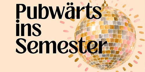 Pubw\u00e4rts ins Semester | Waschhaus Potsdam