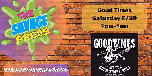The Savage Freds @ Good Times