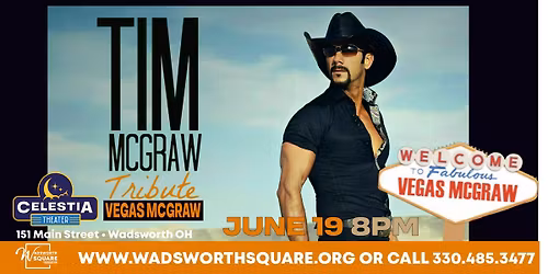 VEGAS MCGRAW - The Tim McGraw Tribute Show