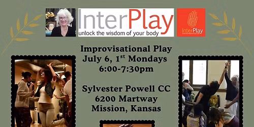 InterPlay- Monthly Improvisational Playgroup