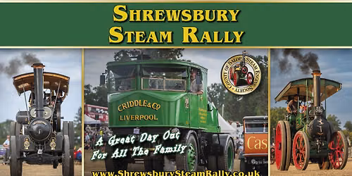Shrewsbury Steam Rally 2026