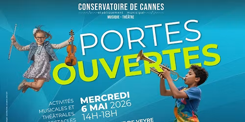 PORTES OUVERTES au CONSERVATOIRE de CANNES