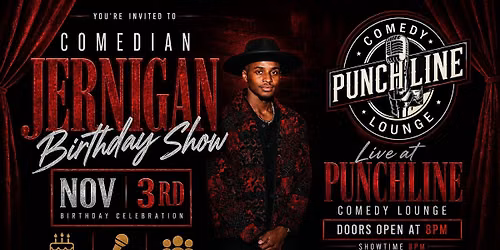 Live At Punchline Comedian Jernigan