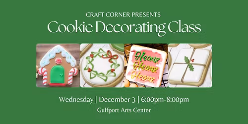 Craft Corner: Cookie Decorating Workshop - Happy Holidays!