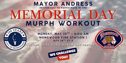 Memorial Day Murph hosted by Mayor Andress