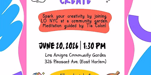 Latino Outdoors NYC | Meditate & Create