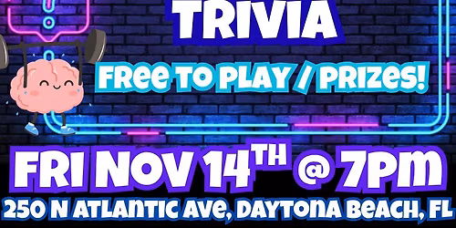 General Knowledge Trivia @ Winghouse Daytona Beachside