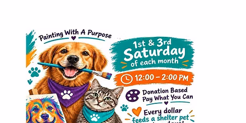 Paint With A Purpose: Paw Arty!