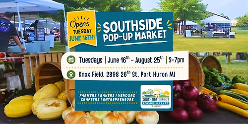 Southside Pop-Up Market Opening Day