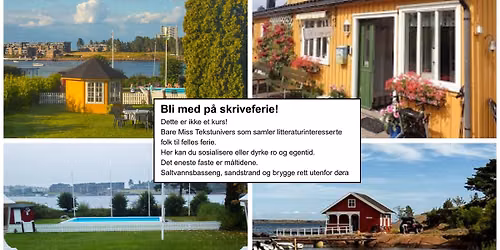 Skrive og lese sommerferie p\u00e5 Hotell Borge