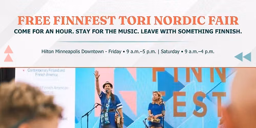 FREE FinnFest Tori Nordic Fair | Friday + Saturday