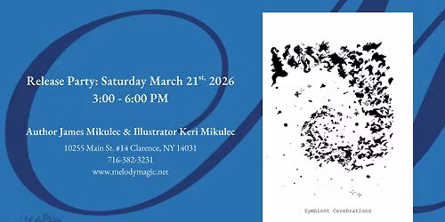 "Symbiont Cerebrations" Poetry Collection Book Release Party \ud83d\udcd6