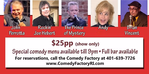 COMEDY NIGHT hosted by John Perrotta\u2019s Comedy Factory\u203c\ufe0f