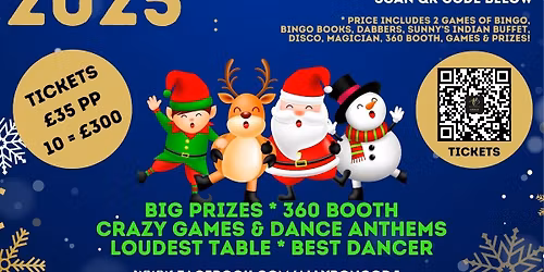 BIG Xmas Boozy Bingo Tour