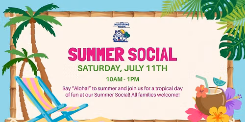 Aloha Summer Social at The Nurturing Nook - Fox Point