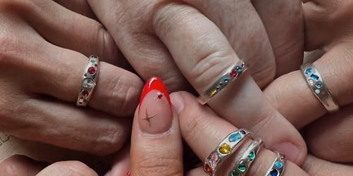 WORKSHOP || Organic Silver Ring Jewellery Making with Stones