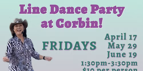 Line Dance Party at Corbin Senior Activity Center!