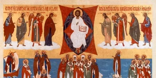 Molieben and veneration of the holy relics of the British Saints