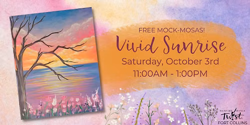 Free Mock-mosas | A Vivid Sunrise