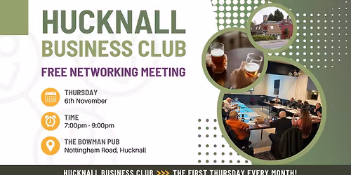 HBC - Free November Networking Meeting